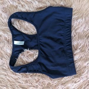 3/25$ American Apparel Navy Blue Sports Bra Medium